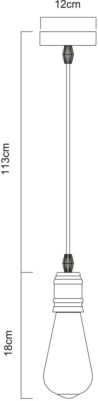 Подвесной светильник Arte Lamp Mazzetto A4290SP-1BK