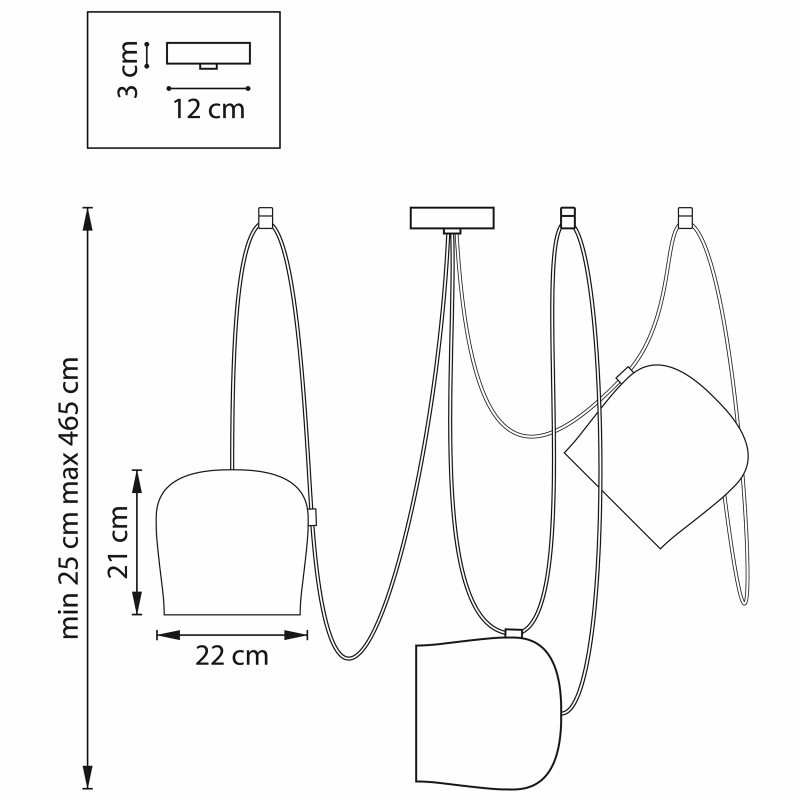 Подвесная люстра Lightstar Omega 727233