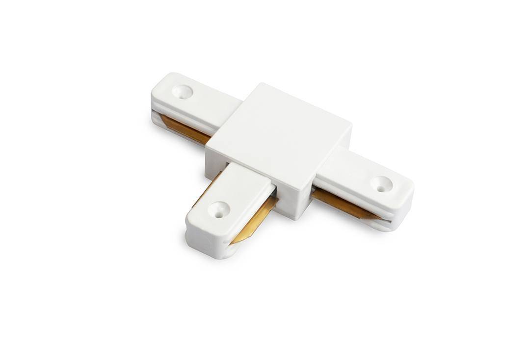 T-коннектор для однофазного накладного трека SWG KXZ-WH-T 000844