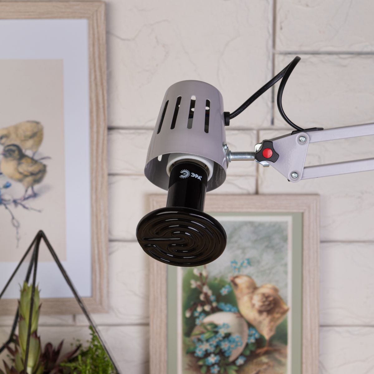 Инфракрасная лампа для брудера, рептилий Эра CeramiHeat FITO-100W-НQ Б0052715