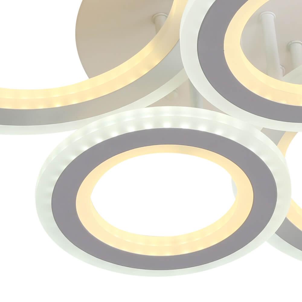 Потолочная светодиодная люстра Seven Fires Eveik SF7010/4C-WT