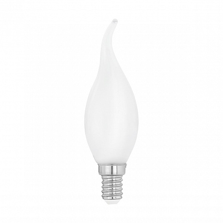 Лампа светодиодная филаментная Eglo E14 4W 2700K матовая 11603