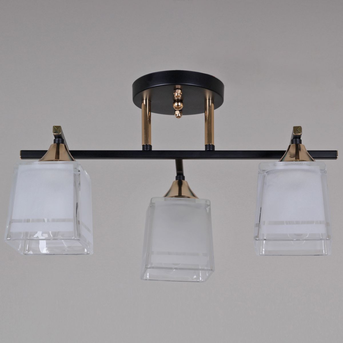 Потолочный светильник Reluce 46460-0.3-03 BK+FG