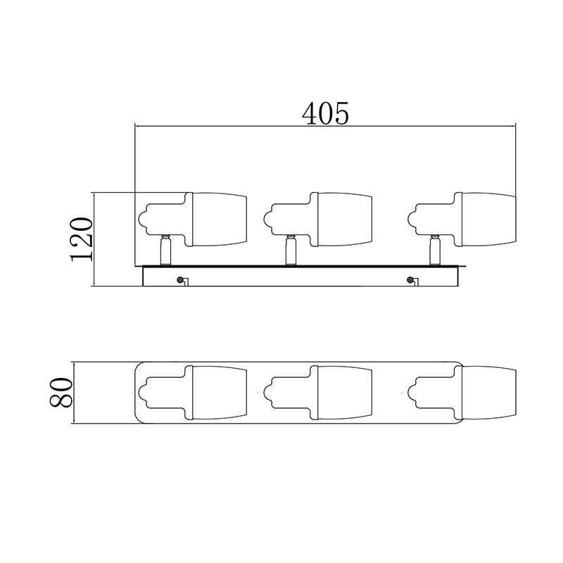 Светодиодный потолочный светильник Zumaline POSO CK180612-3