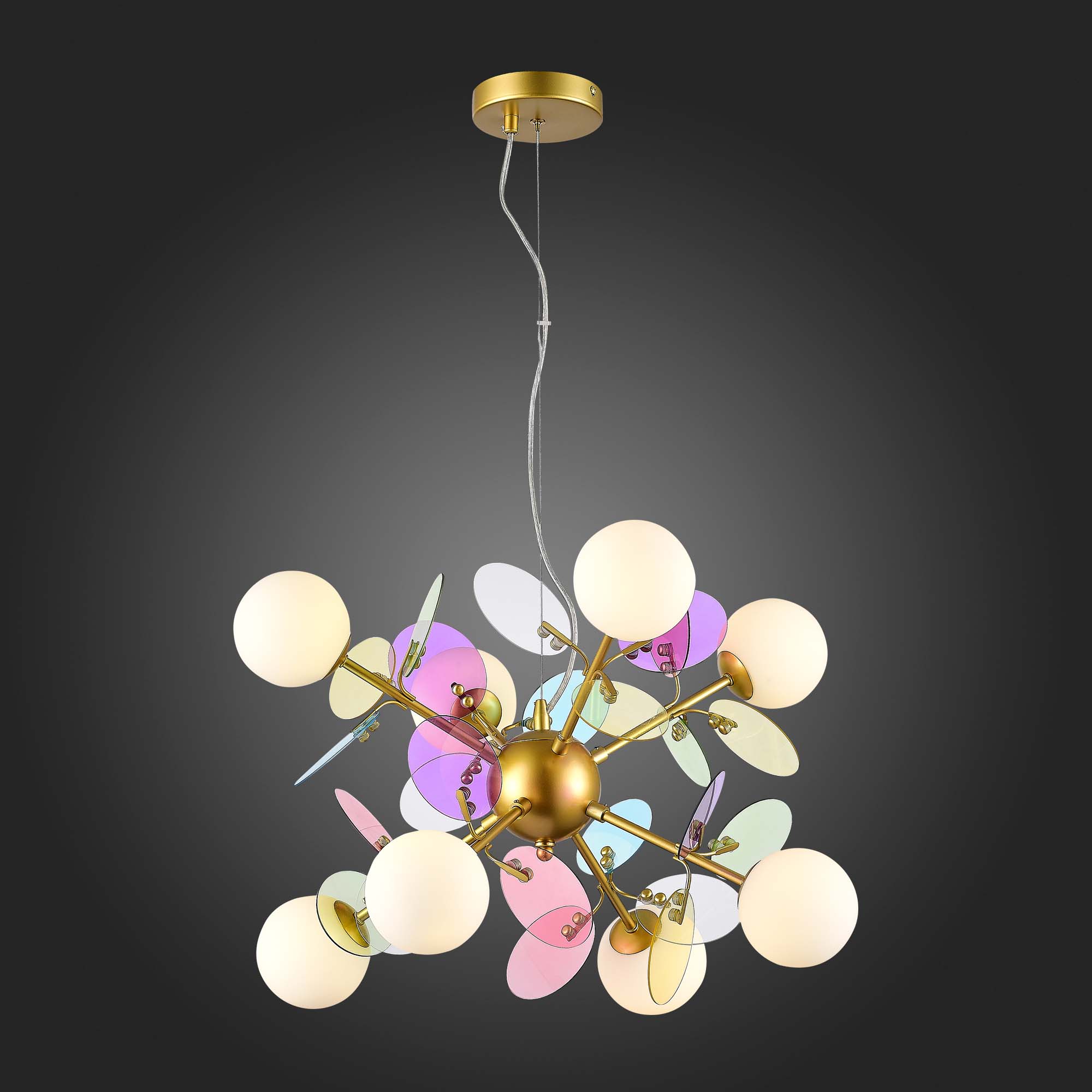 Люстра подвесная Evoluce Vola SLE2502-203-08