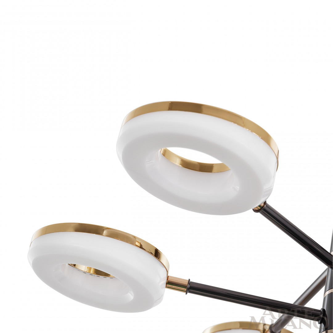Люстра на штанге Arte Milano Ferrara 276699/6 BK/GD