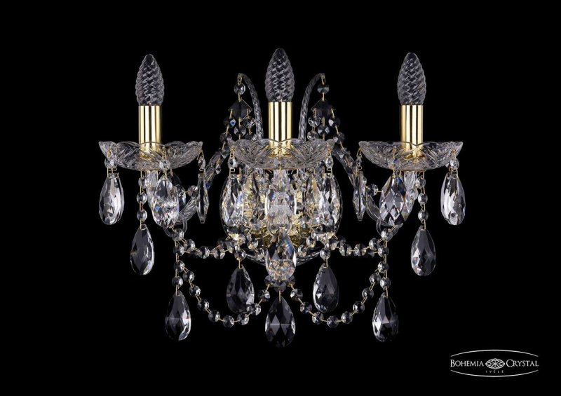 Бра Bohemia Ivele 1411B/3/160/XL/G