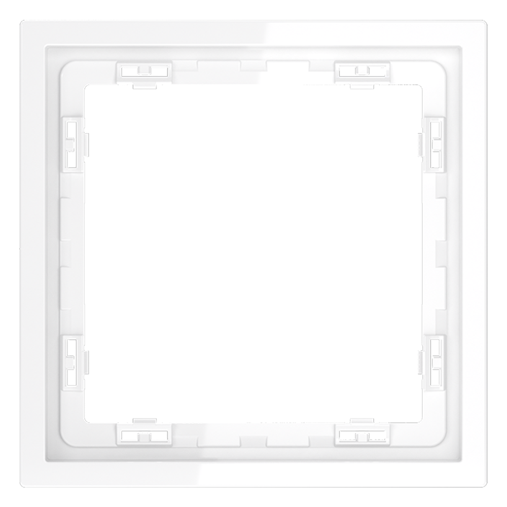 Рамка на 1 пост Voltum S70 VLS100101 (белый глянцевый)