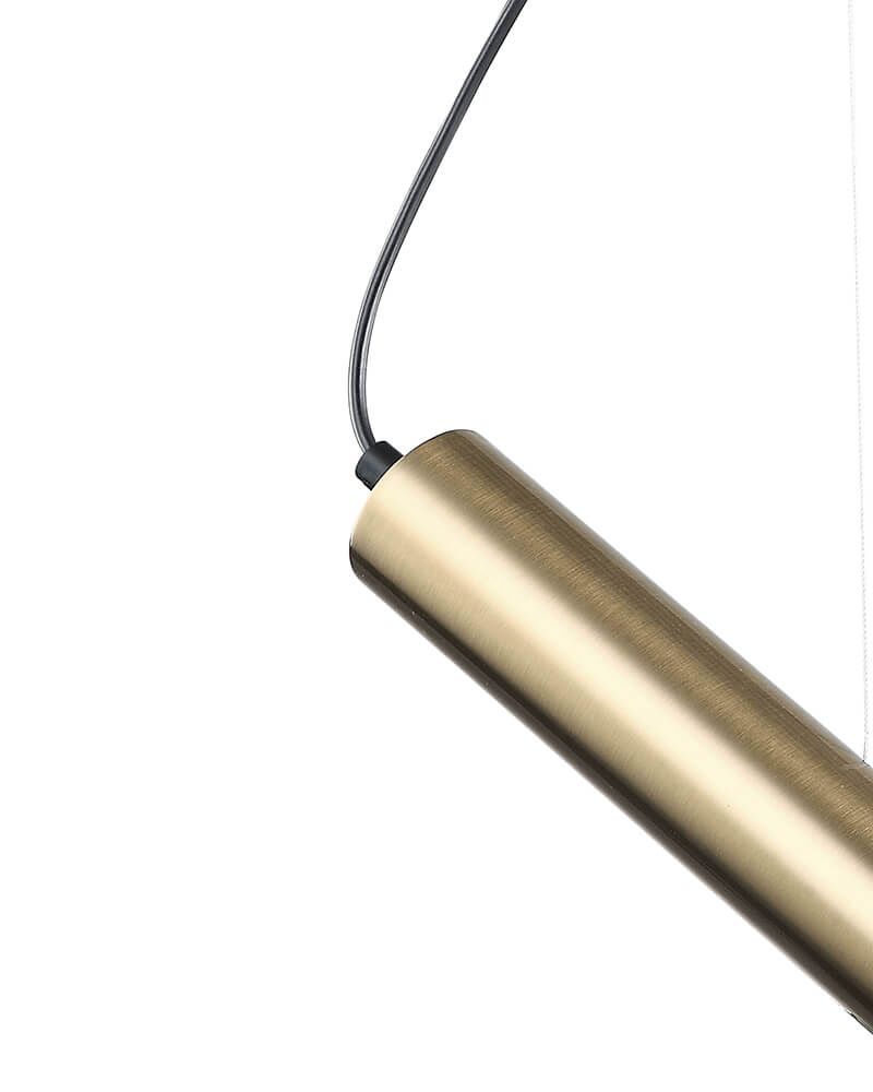 Подвесной светильник Lumien Hall Лассе 4030/1P-BK-AB