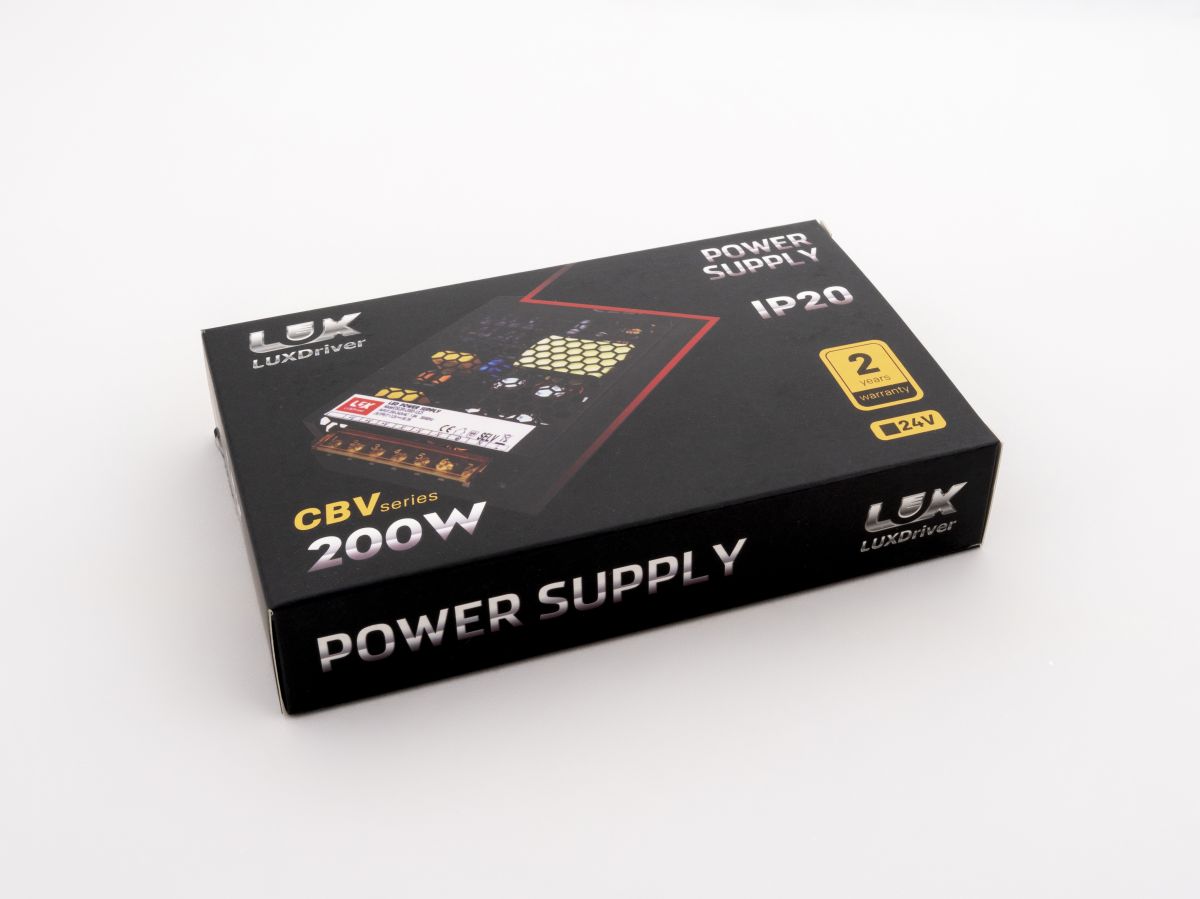 Блок питания LEDS POWER LUXDriver 200Вт 24В 003337