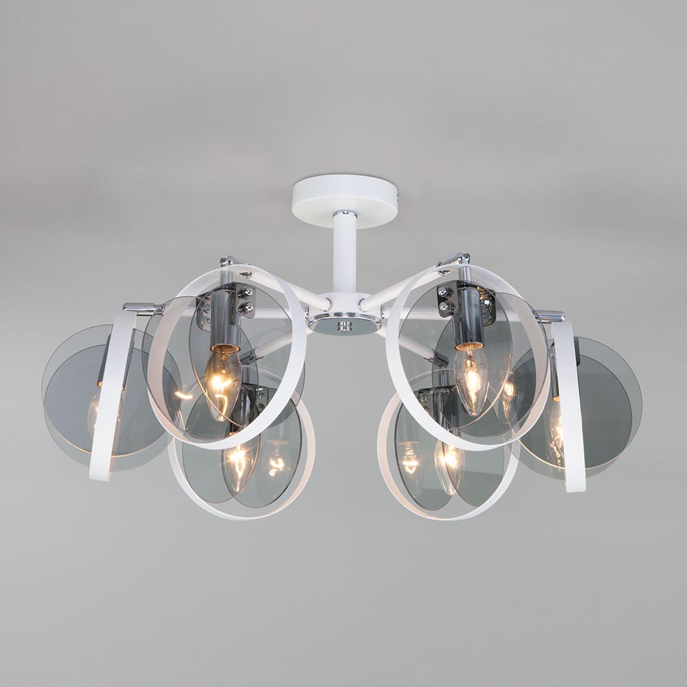 Потолочный светильник Eurosvet Gallo 70121/6 белый a052338