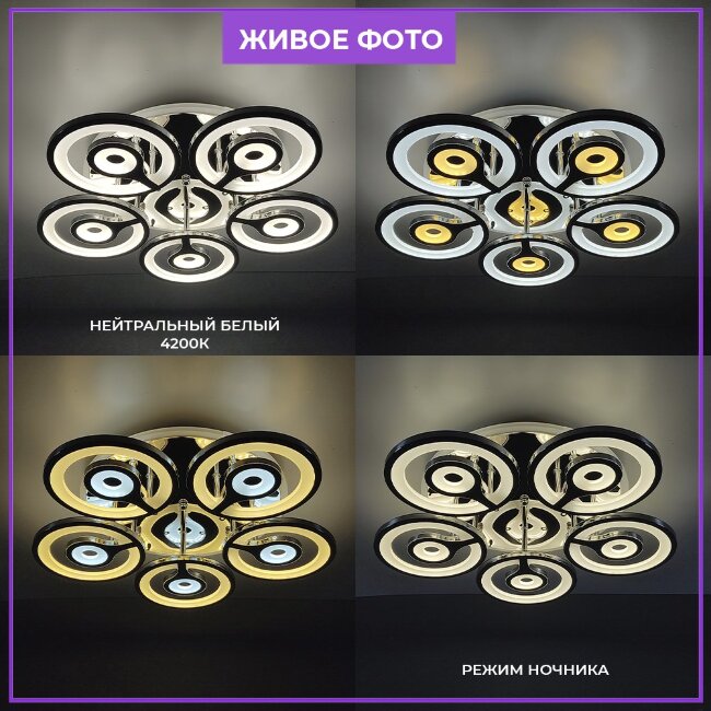 Потолочная люстра Wedo Light Torfred 75397.01.03.05RGB