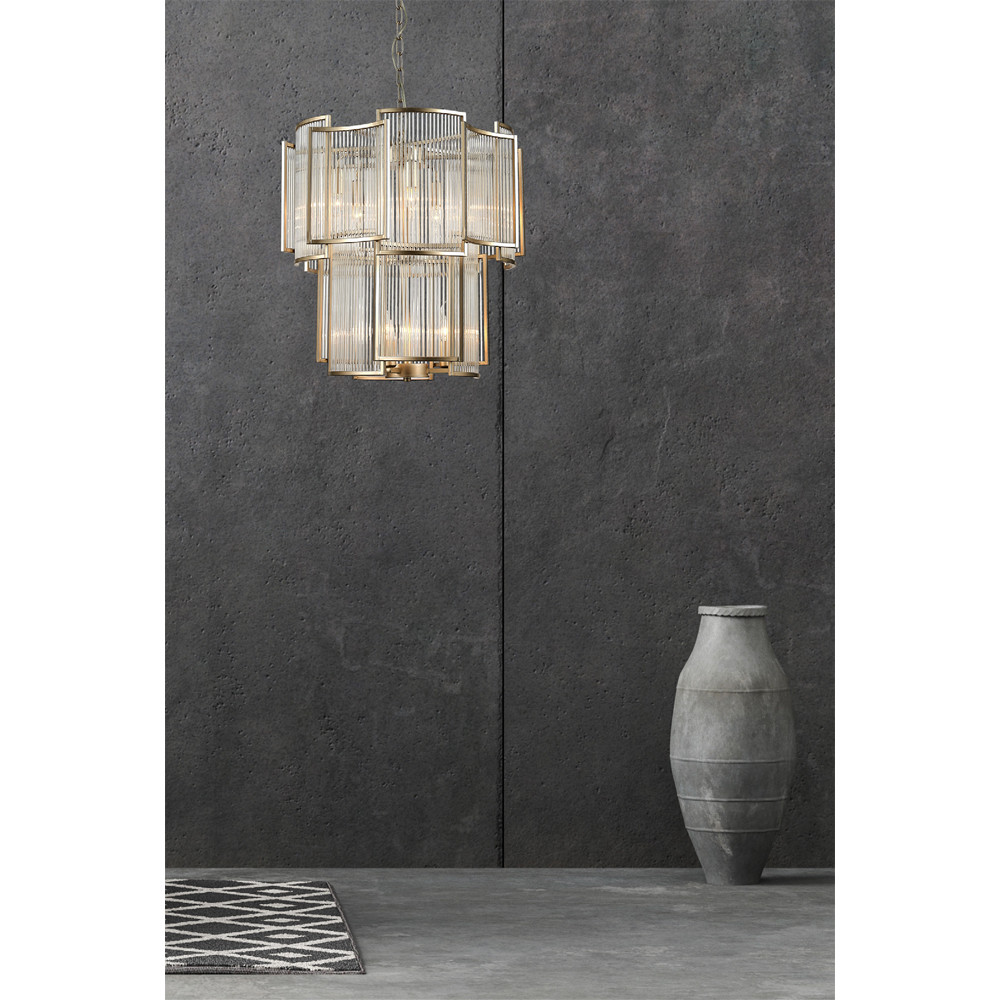 Подвесная люстра Simple Story 1046-8PL