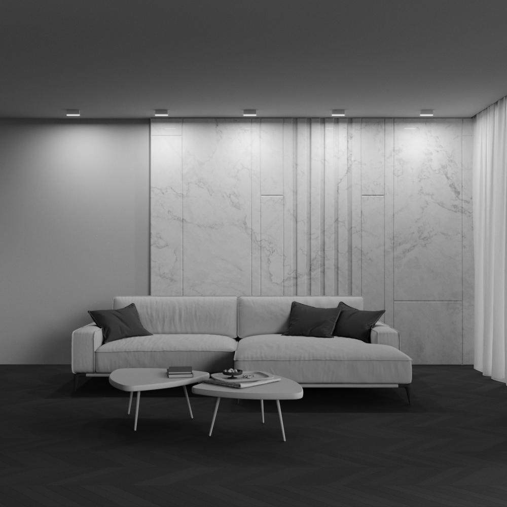 Линейный потолочный светильник Maytoni Basis C068CL-12W3-6K-W