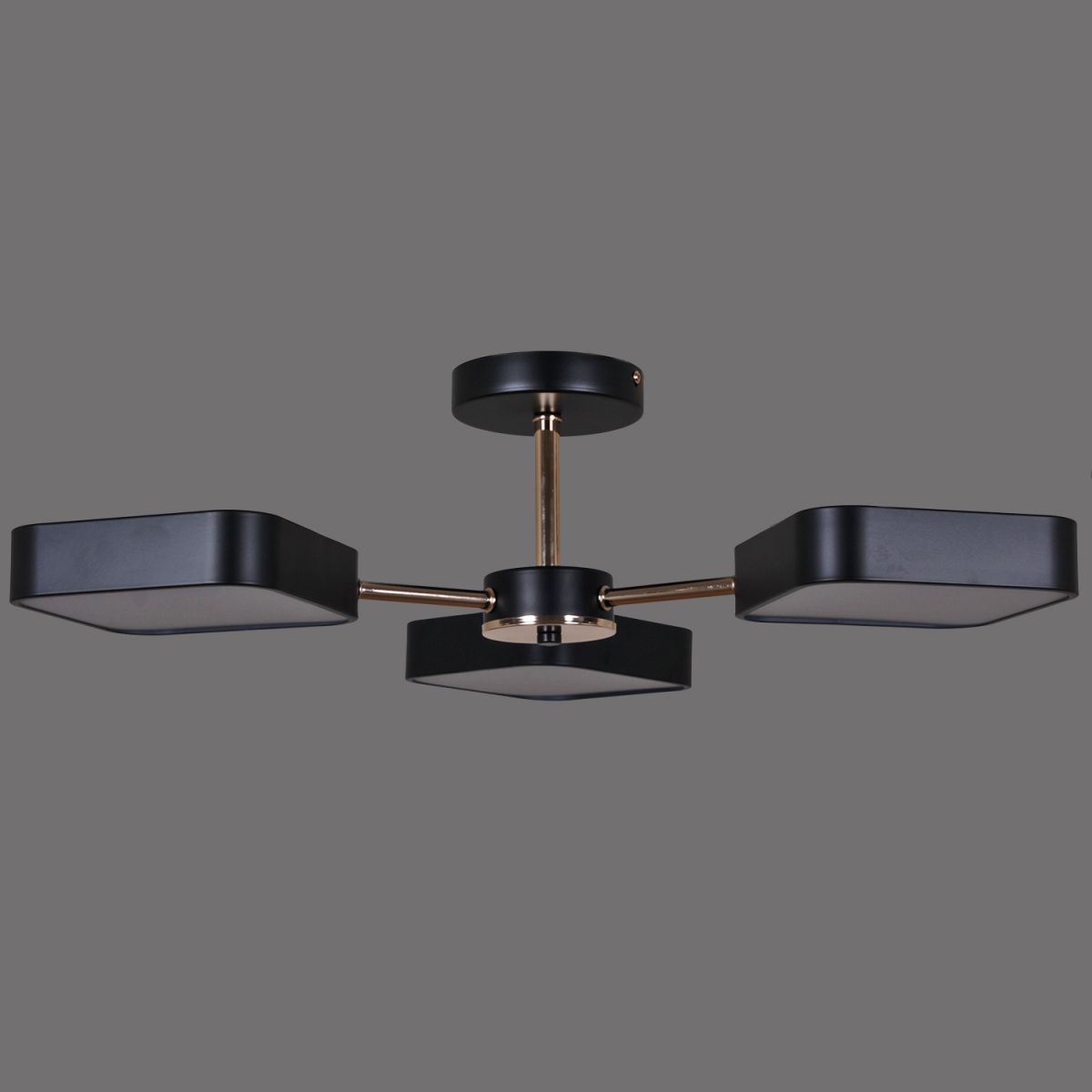 Люстра на штанге Reluce 03360-0.3-03 BK+FGD