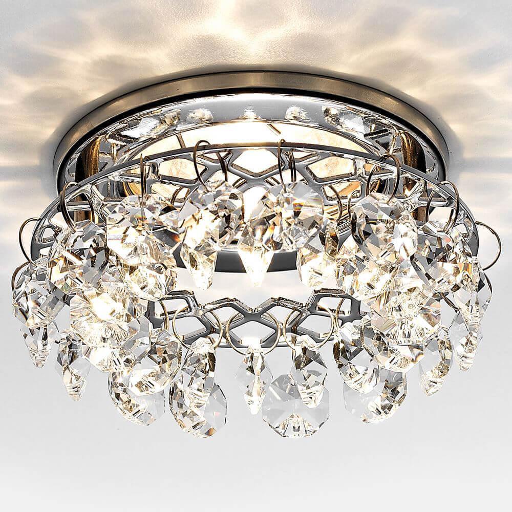 Встраиваемый светильник Ambrella Light Crystal K370 CH