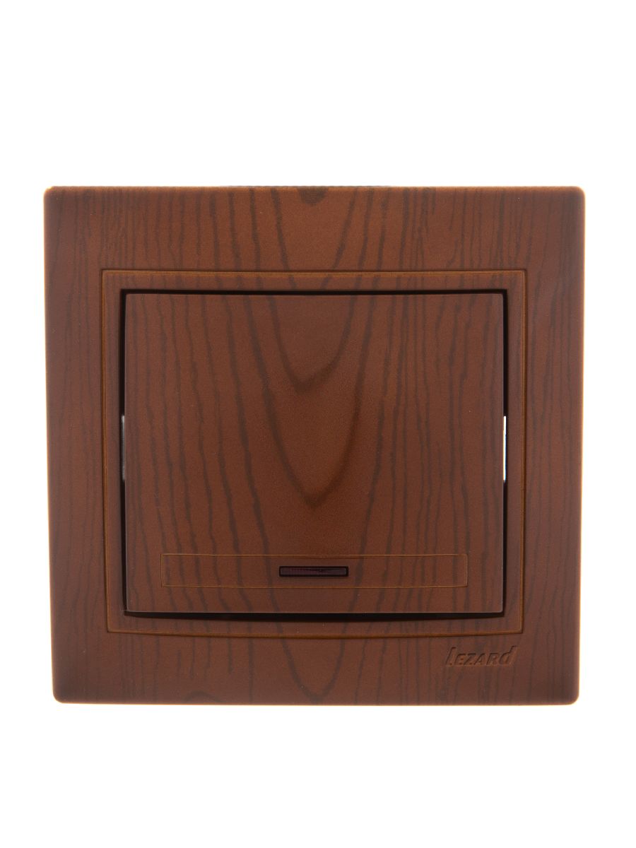 Выключатель с подсветкой Lezard Mira 701-0801-111