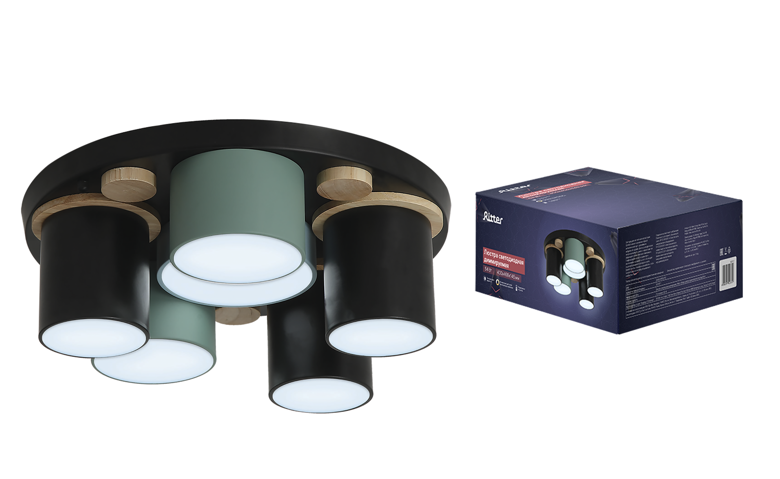 Потолочный светильник Ritter Scandia 52075 7 в Москве