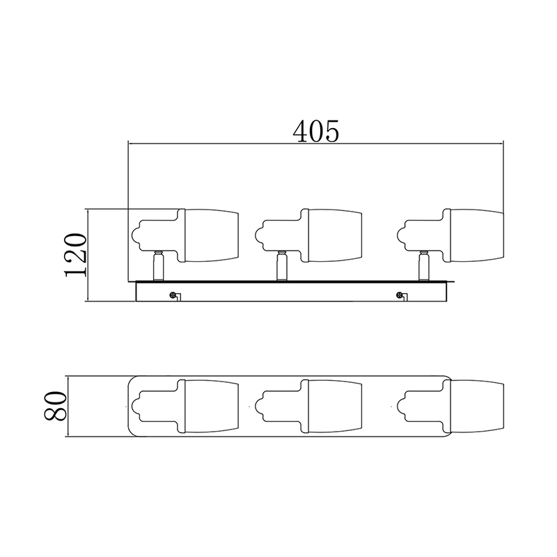 Светодиодный потолочный светильник Zumaline POSO CK180610-3