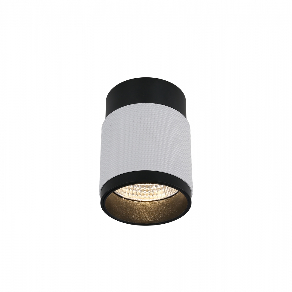 Накладной светильник iLedex Delta 1955-10W-3000K-36 BK+WH