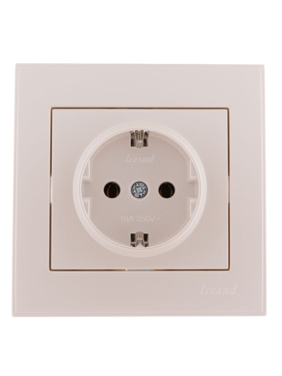 Розетка с/з Lezard Rain 703-3030-122