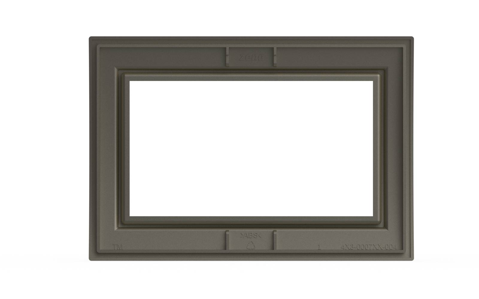 Рамка для двухместной розетки без заземления ELBI Zena 608-011400-908