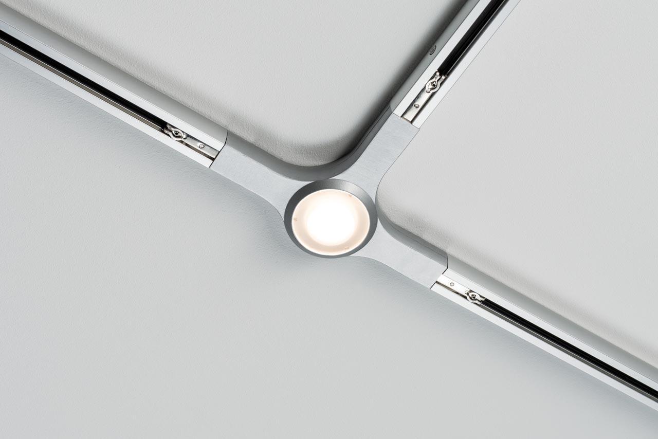 Трековый светодиодный светильник Paulmann URail T-Verbinder 95483