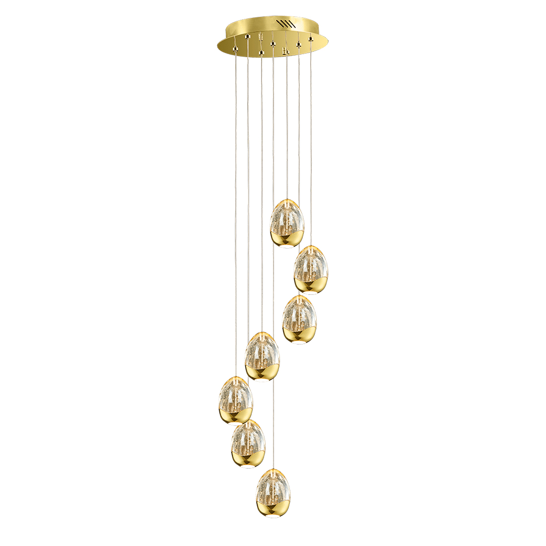 Подвесная люстра DeLight Collection Terrene MD13003023-7A gold