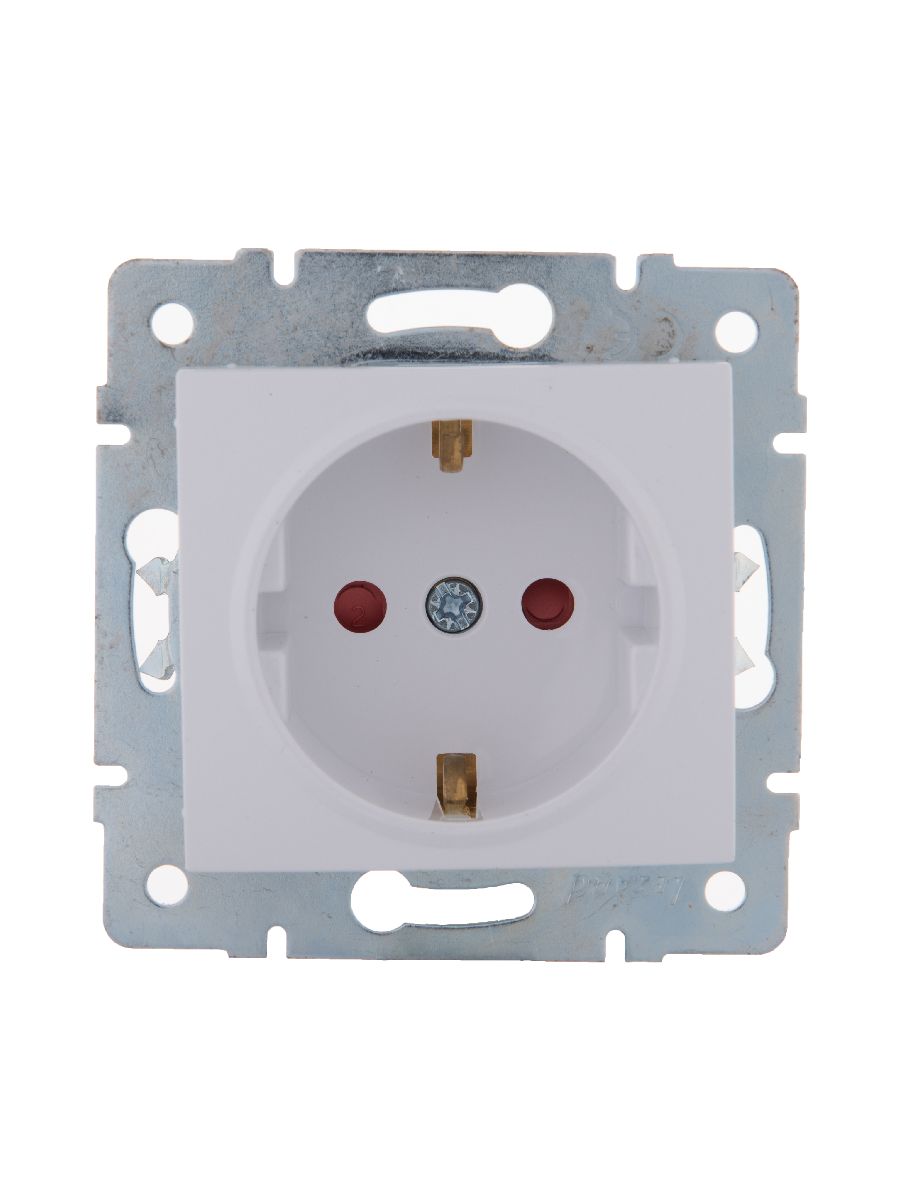 Розетка с защитой от детей Lezard Karina 707-0288-124