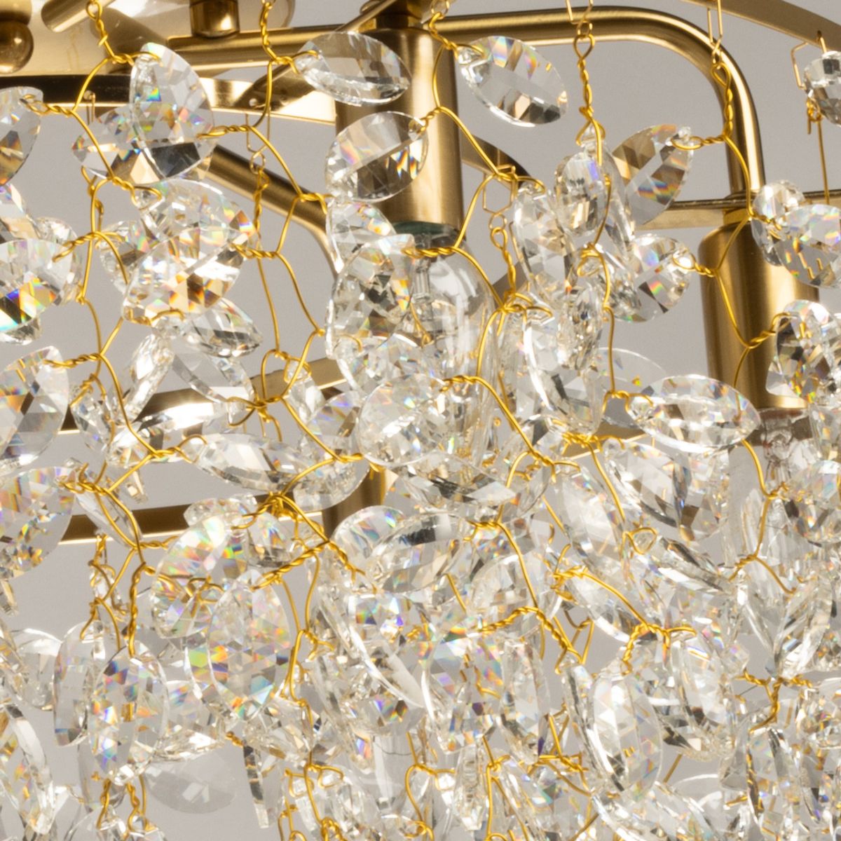 Люстра на штанге De Markt City Тетро 118011708