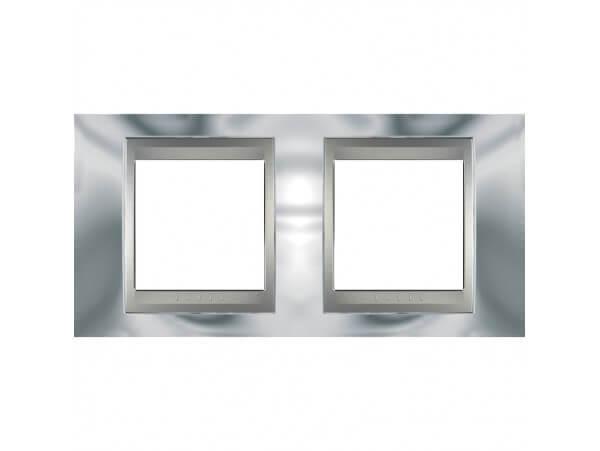 Рамка 2-постовая Schneider Electric Unica Quadro MGU6.704.57