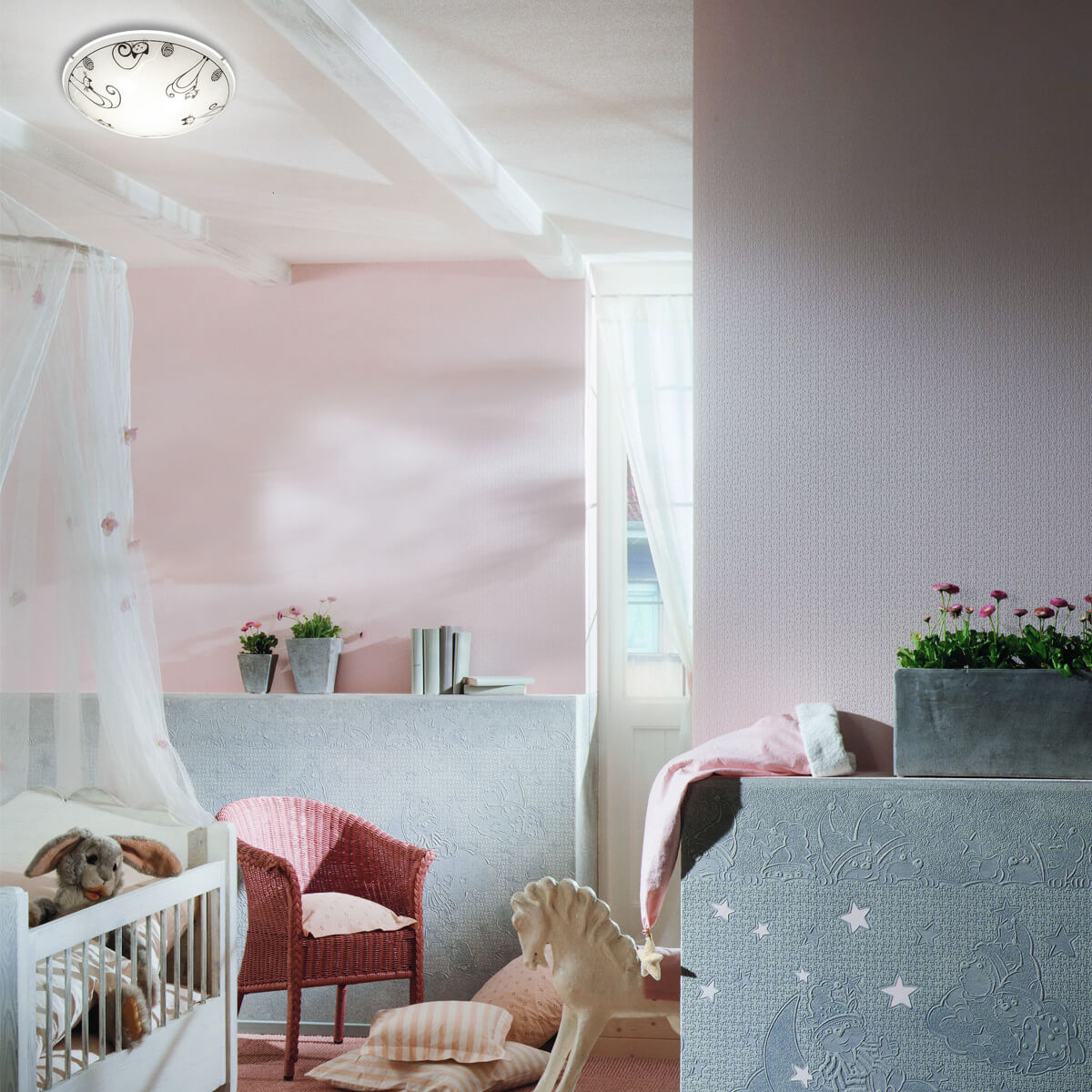 Настенно-потолочный светодиодный светильник Sonex Cats 2070/DL