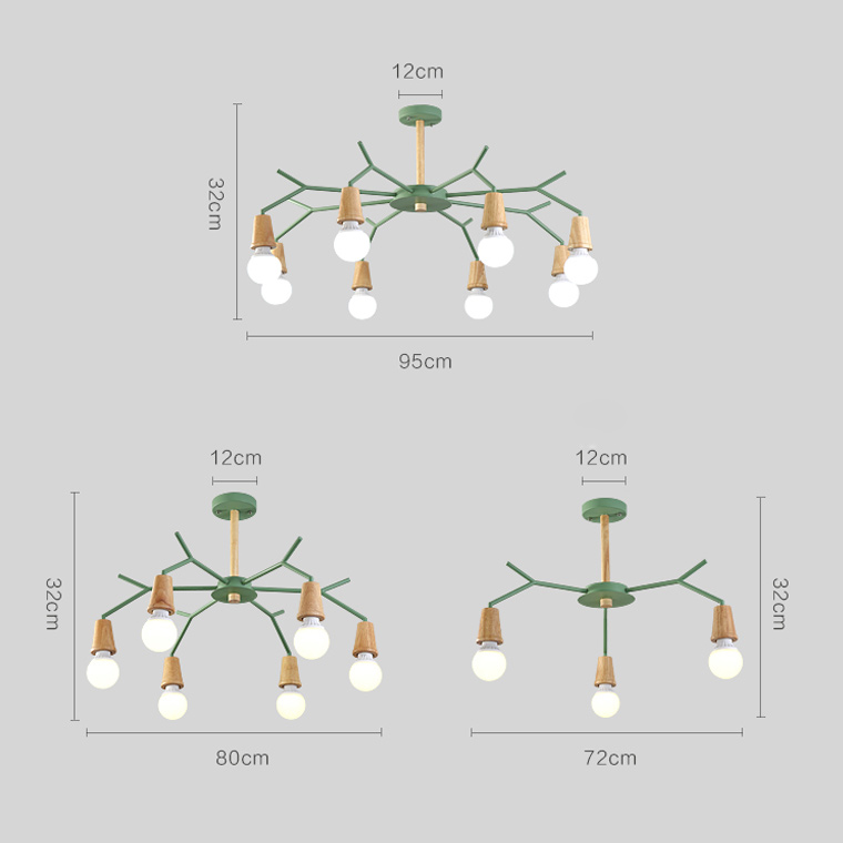 Люстра на штанге ImperiumLoft Les color 220512-23