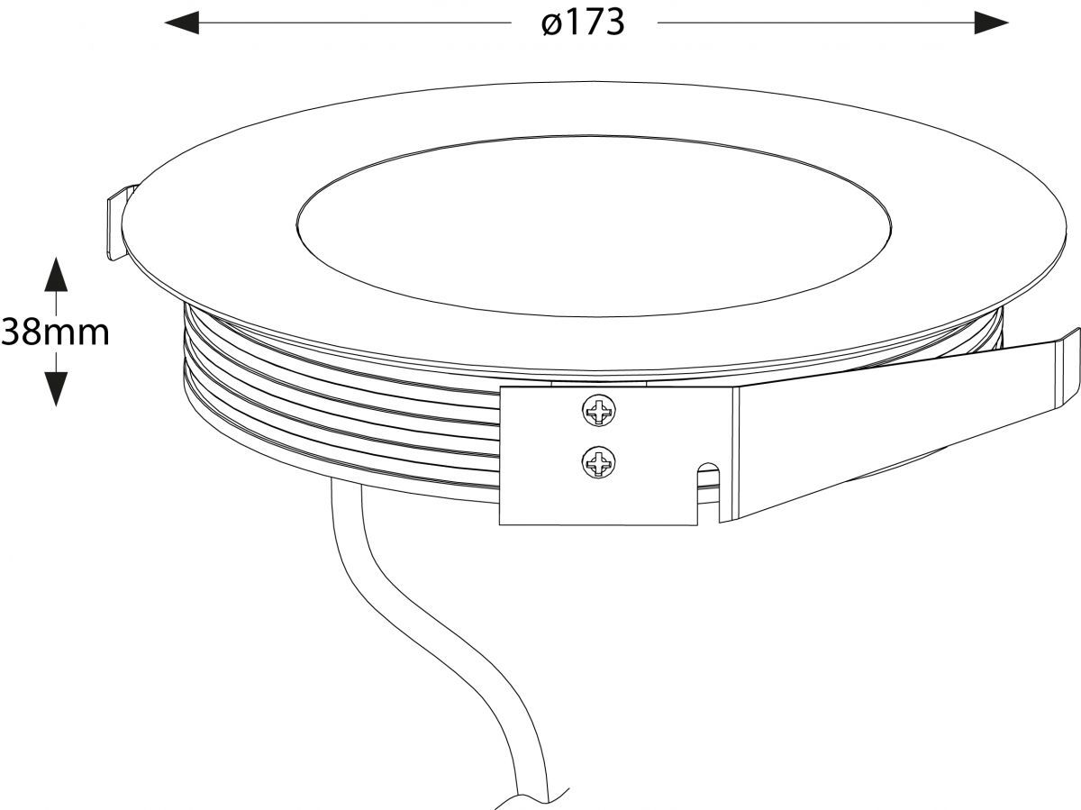 Уличный светильник Deko-Light Flat 100116