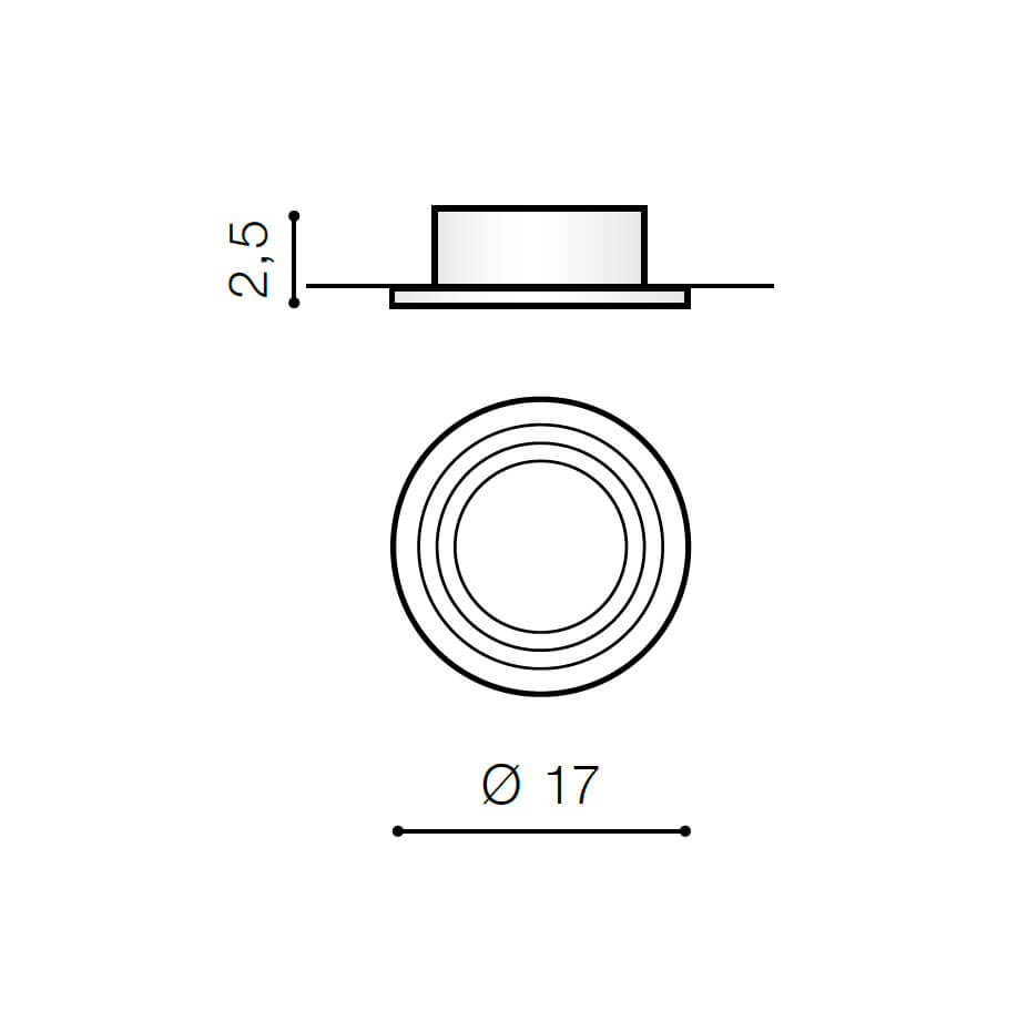 Встраиваемый светильник Azzardo Stan AZ0860