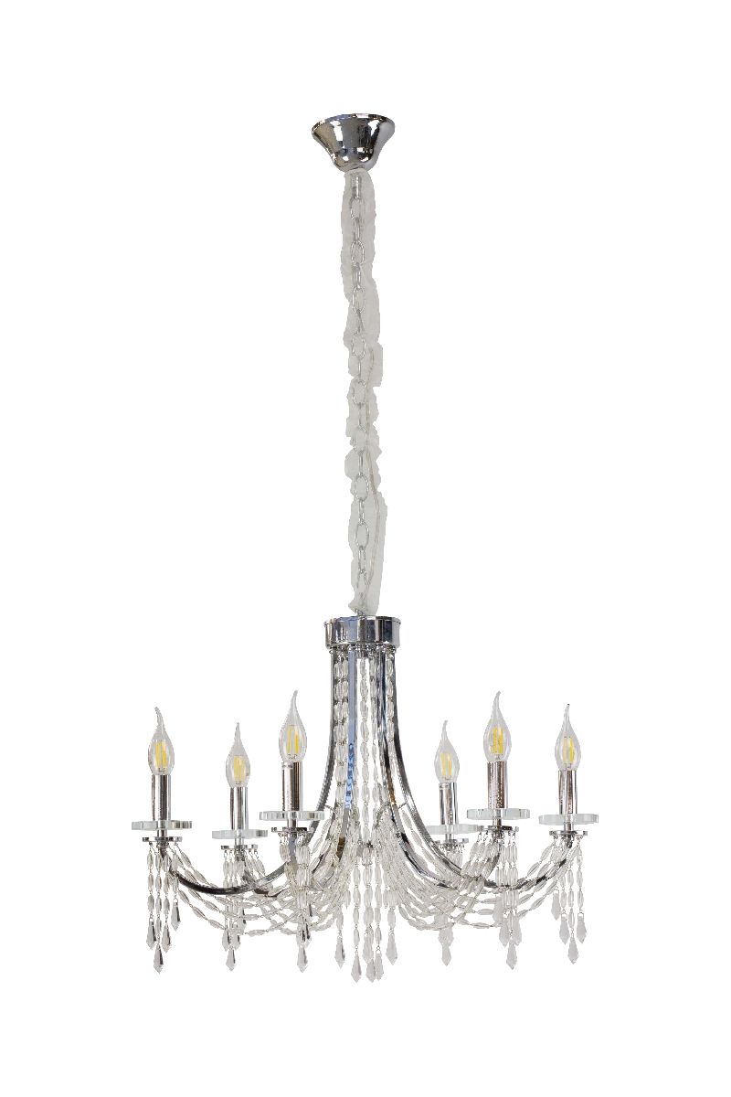 Подвесная люстра AM Group VIORE SP6 Chrome