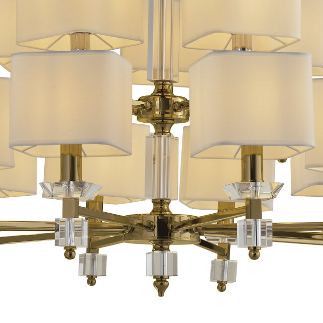 Подвесная люстра Lumien Hall Vivien LH1038/15H-CO-WT