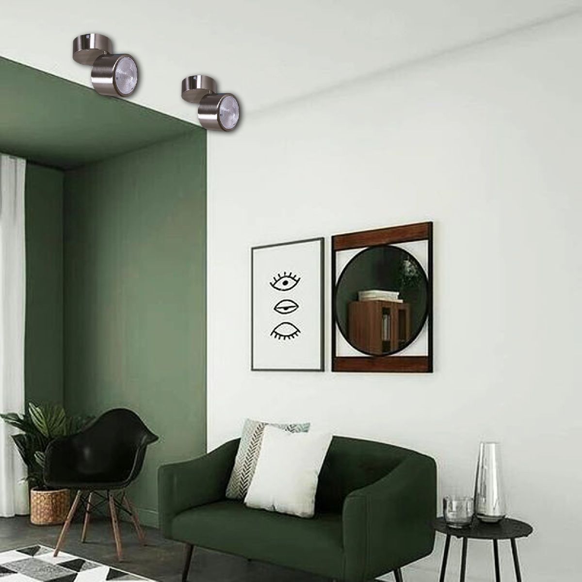 Накладной спот Reluce 84295-9.5-001RT LED12W SN