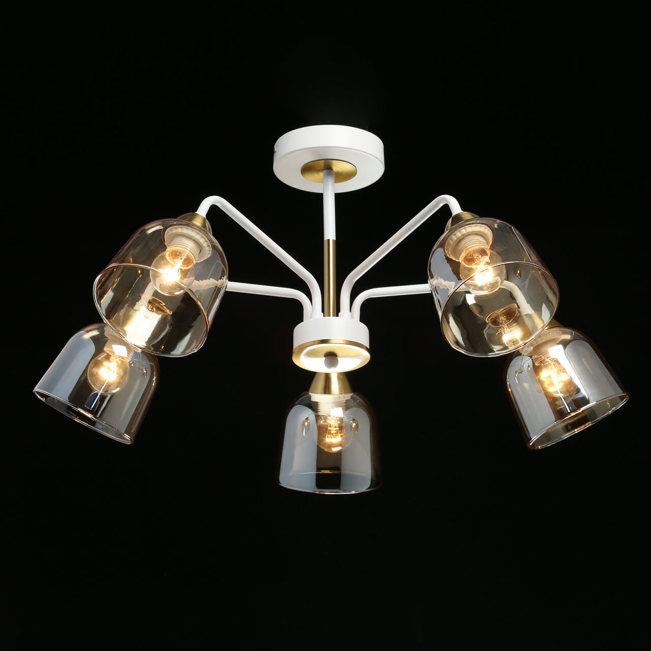 Люстра на штанге De Markt City Альфа 324017205 в Москве