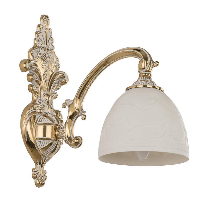 Бра Bohemia Ivele Crystal Verona 7209B14/1/175 GW P1 D Horse