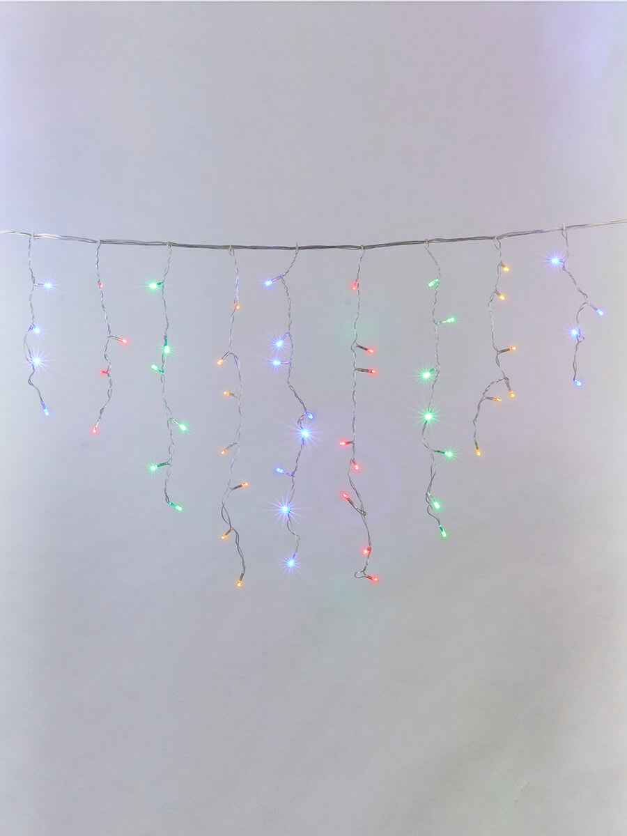 Светодиодная гирлянда (UL-00002270) Uniel бахрома 230V разноцветный ULD-B3010-200/DTA Multi IP20