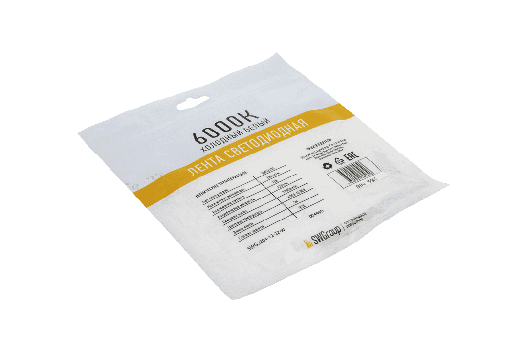 Светодиодная лента SWG SWG2204-12-22-W-М 009457