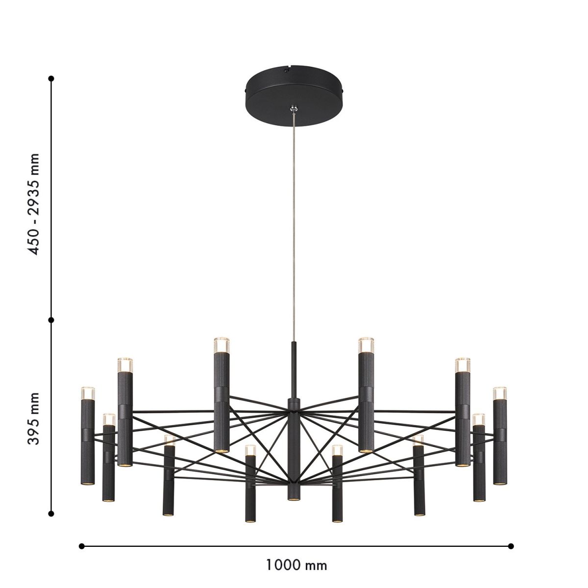 Подвесная люстра Favourite Blick 4758-12P