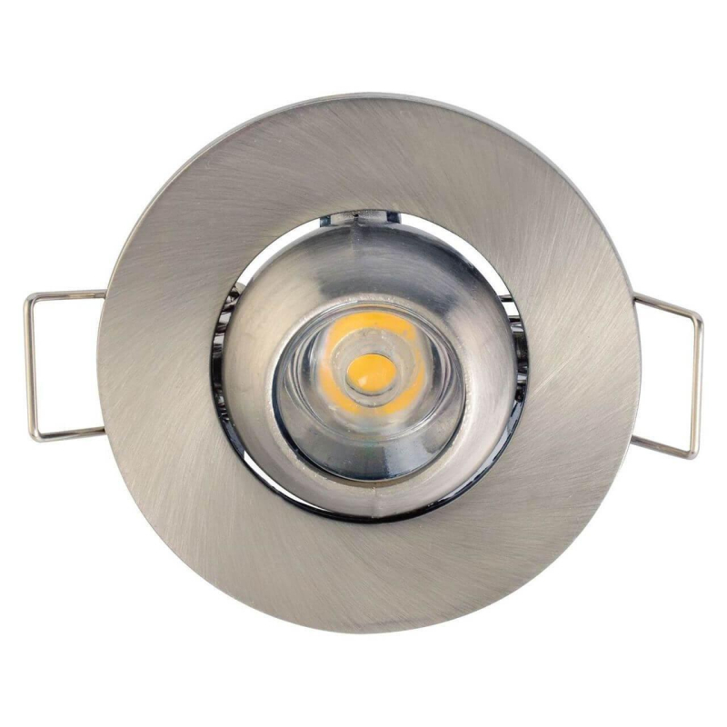 Встраиваемый светодиодный светильник Horoz Fiona 1W 6400К хром 016-028-0001 HRZ00000233