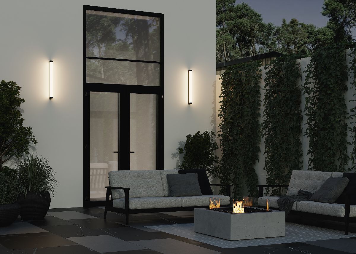 Уличный настенный светильник Maytoni Rounge O482WL-L16B3K