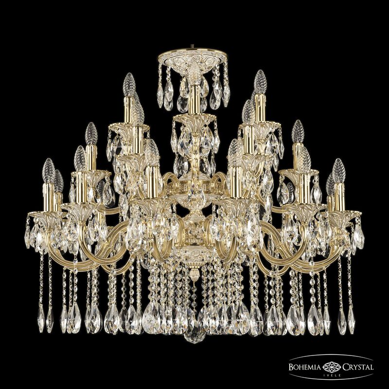 Подвесная люстра Bohemia Ivele Crystal Verona 72101/12+6+6/300/2d A GW