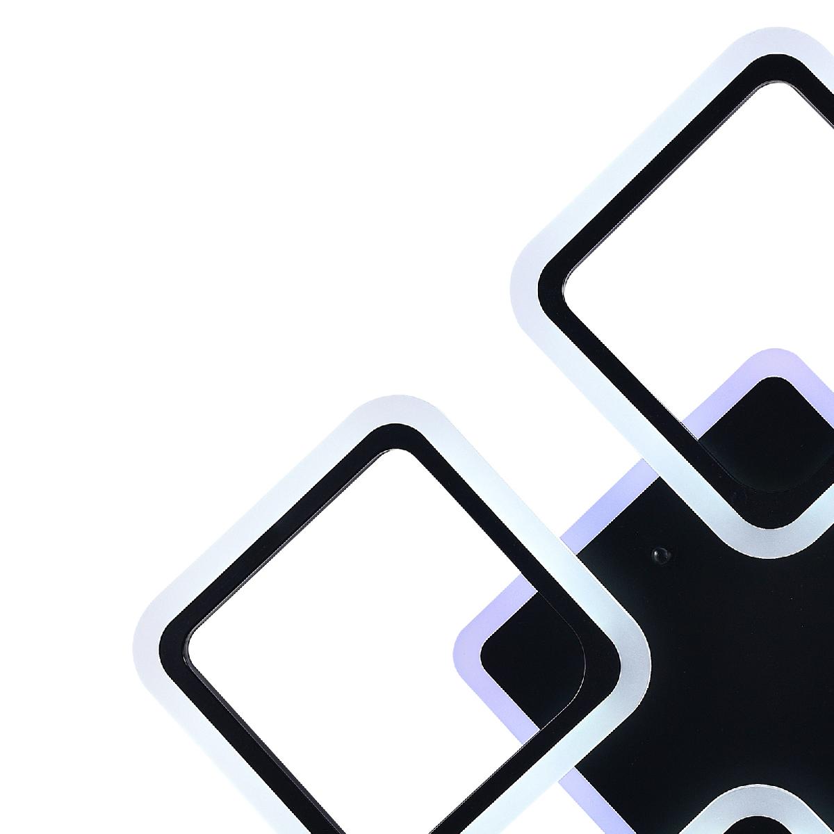 Потолочная люстра Natali Kovaltseva Spektr HIGH-TECH LED LAMPS 82004 BLACK