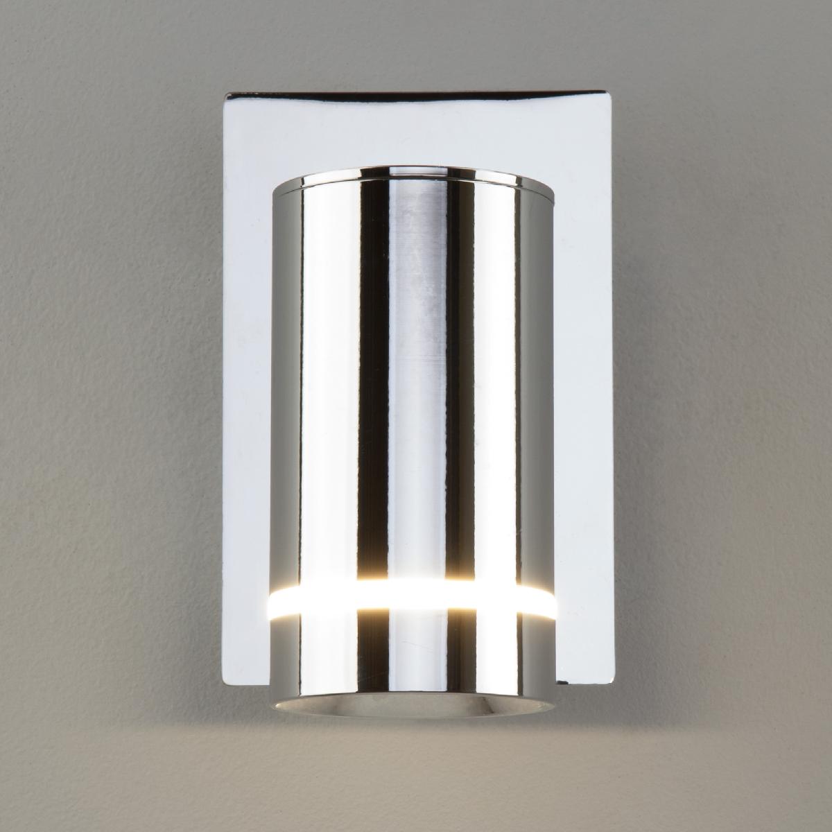 Настенный светодиодный светильник Eurosvet Stalk 20064/1 LED хром