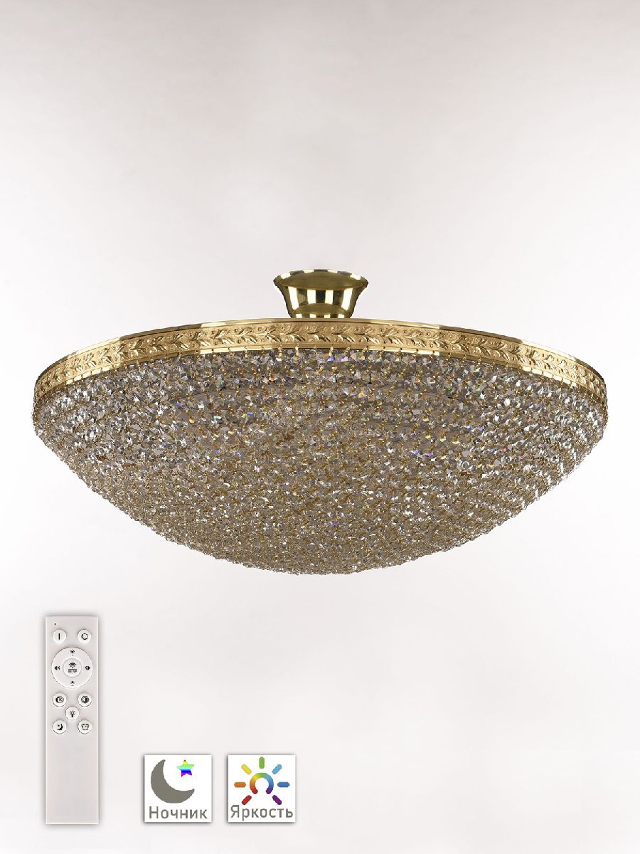 Потолочная люстра Bohemia Ivele Crystal 19321/55IV/LED-DIM G