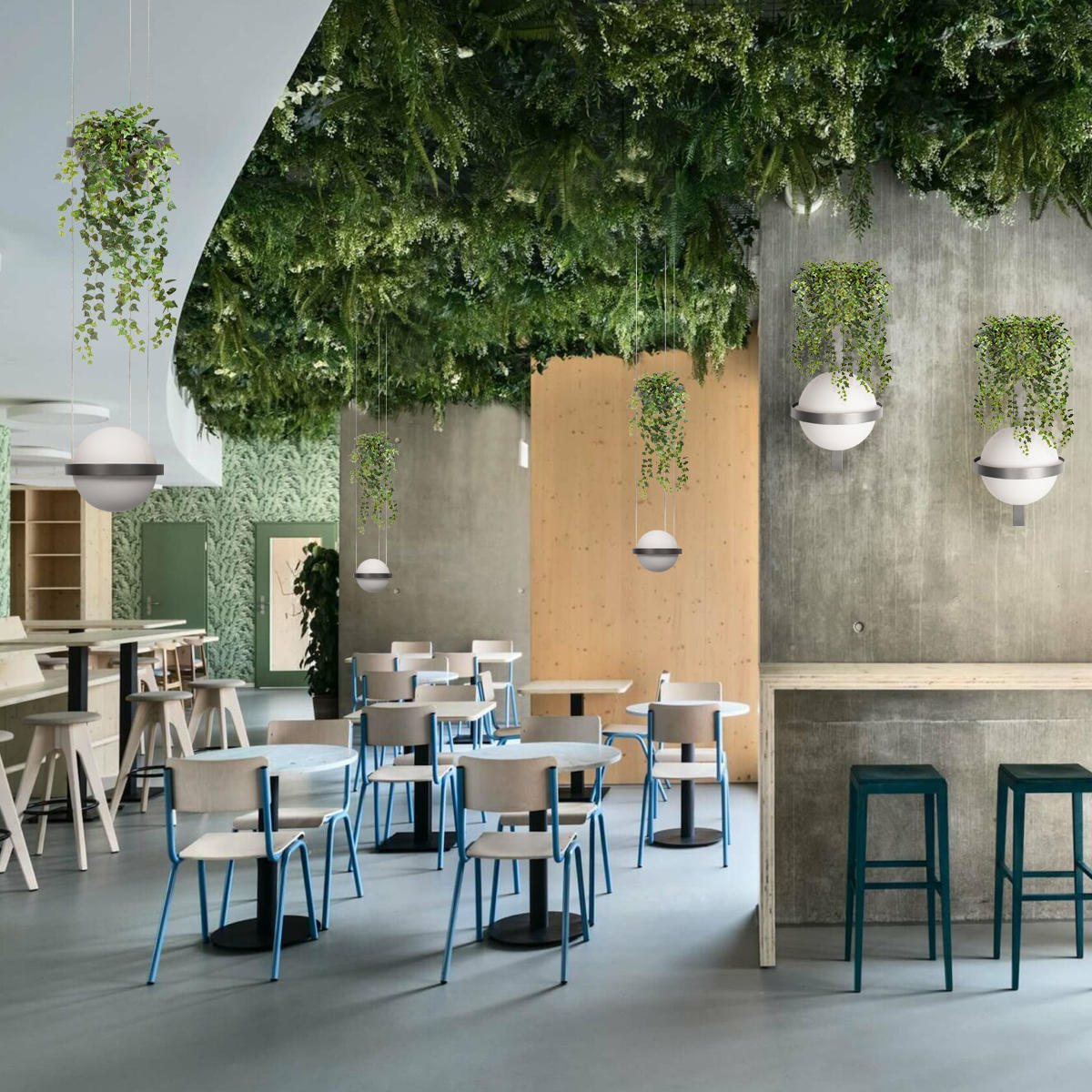 Подвесной светильник Loft IT Jardin 10121/2P Dark grey